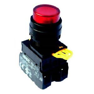 Nút nhấn có đèn loại lồi, nhấn nhả